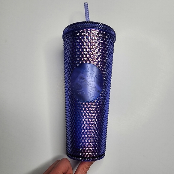 Starbucks Walt Disney World 50th Anniversary 2022 Purple Studded Tumbler NWT - Picture 6 of 8
